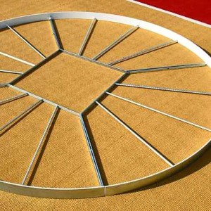 Circle for shot put (competitive) Polanik S-243