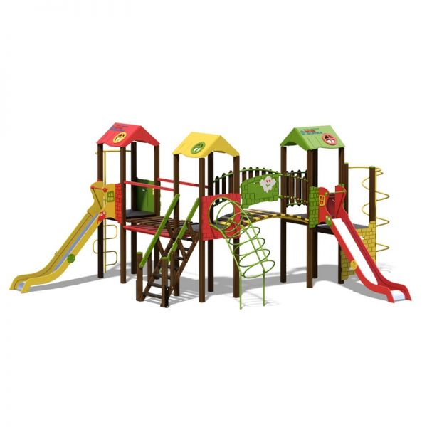 Game complex red-green-yellow "Zamok-NEW" T903 NEW