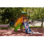 Play complex "Stream" (steel ladder, decorative panel "Owl") TE701.1