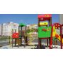 Game complex red-green-yellow "Zamok-NEW" T903 NEW