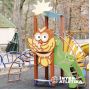 Play complex "Stream" (steel ladder, decorative panel "Owl") TE701.1