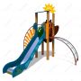 Play complex "Stream" (canant ladder and decorative panel "Owl") TE701.3