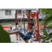 Double swing with backs on chains TE407M