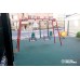Double swing with backs on chains TE407M