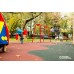 Double swing with backs on chains TE407M