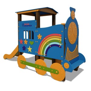 Паровозик з гіркою "Щастя" T512