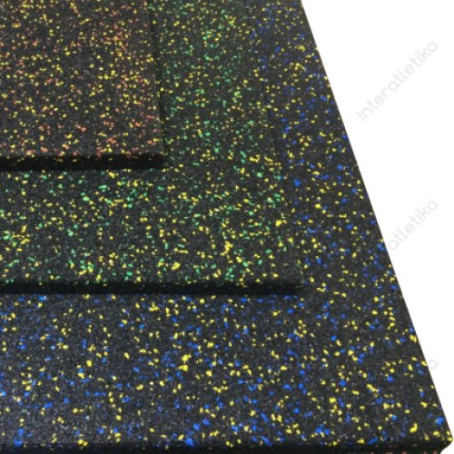 Rubber tile 500x500 mm (EPDM granules)