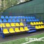 UT705 Grandstand for 42 seats, uncovered, modular, collapsible