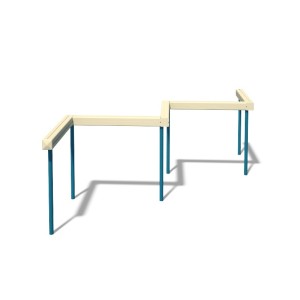 Bent wooden log S702