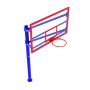 Стенд баскетбольный FIBA (180х105), щит акриловый УТ410.1