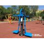 Trainer for glute, adductor and abductor muscles of the thigh SM104