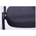 Rolf chair, black frame, black plastic
