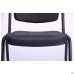 Rolf chair, black frame, black plastic