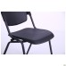 Rolf chair, black frame, black plastic