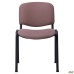 Iso chair, black frame, fabric A-46