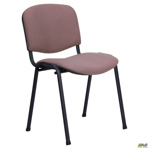 Iso chair, black frame, fabric A-46