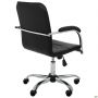 Samba-RS chrome soft-armrest chair, Napoli N-20, no piping