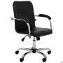 Samba-RS chrome soft-armrest chair, Napoli N-20, no piping