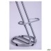 Zeta Hoker bar stool, aluminum frame, Neapol N-04