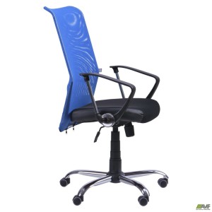 AERO NV chair, black mesh seat (Naples 20) / blue mesh back