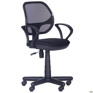 Chat/AMF-4 chair, black mesh