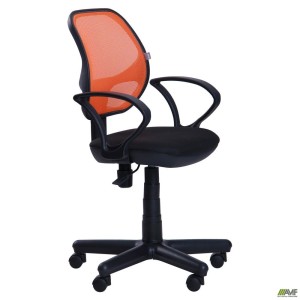 Chat/AMF-4 chair, A-1 seat / orange mesh back
