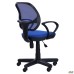 Chat/AMF-4 chair, A-21 seat / blue mesh back