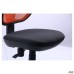 Chat chair, A-1 seat / orange mesh back