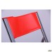 Ibiza chair (Cafe-2), aluminum frame, plastic, red
