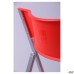 Ibiza chair (Cafe-2), aluminum frame, plastic, red