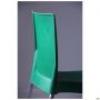 Corsica chair, aluminum frame, plastic, green
