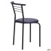 Markos chair, black frame, Neapol N-20
