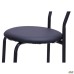 Markos chair, black frame, Neapol N-20