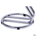 Zeta hoker chair, chrome, Naples N-36