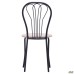 Vanessa chair, black frame, Neapol N-17