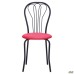 Vanesa chair, black frame, Neapol N-36 upholstery