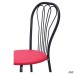 Vanesa chair, black frame, Neapol N-36 upholstery