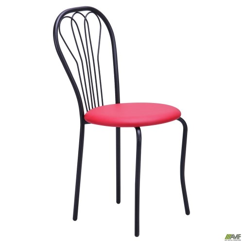 Vanesa chair, black frame, Neapol N-36 upholstery