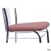Caesar chair, chrome frame, Naples N-04 upholstery