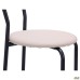 Markos chair, black frame, Neapol N-17