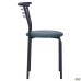 Markos chair, black frame, Neapol N-35