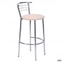 Markos hoker chair, chrome, Naples N-17