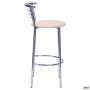 Markos hoker chair, chrome, Naples N-17