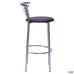 Markos hoker chair, chrome, Naples N-20