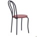 Tulip chair, black frame, Naples N-04 upholstery