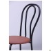 Tulip chair, black frame, Naples N-04 upholstery