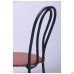 Tulip chair, black frame, Naples N-04 upholstery