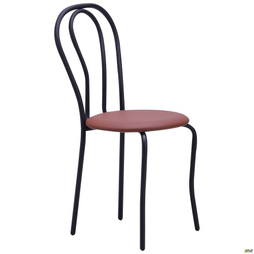 Tulip chair, black frame, Naples N-04 upholstery