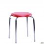 Stool Sofi chrome, Pearl №04 faux leather