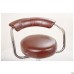 Markiz bar hoker chair, Madras dark brown